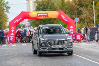 CHANGAN обеспечил трансфер и сопровождение участников заезда Альфа-Банк Gran Fondo Руза